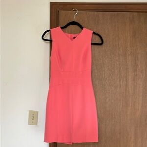 Elegant Pink Sleeveless Dress